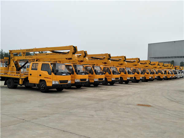 某局批量采購12臺江鈴16米高空作業(yè)車